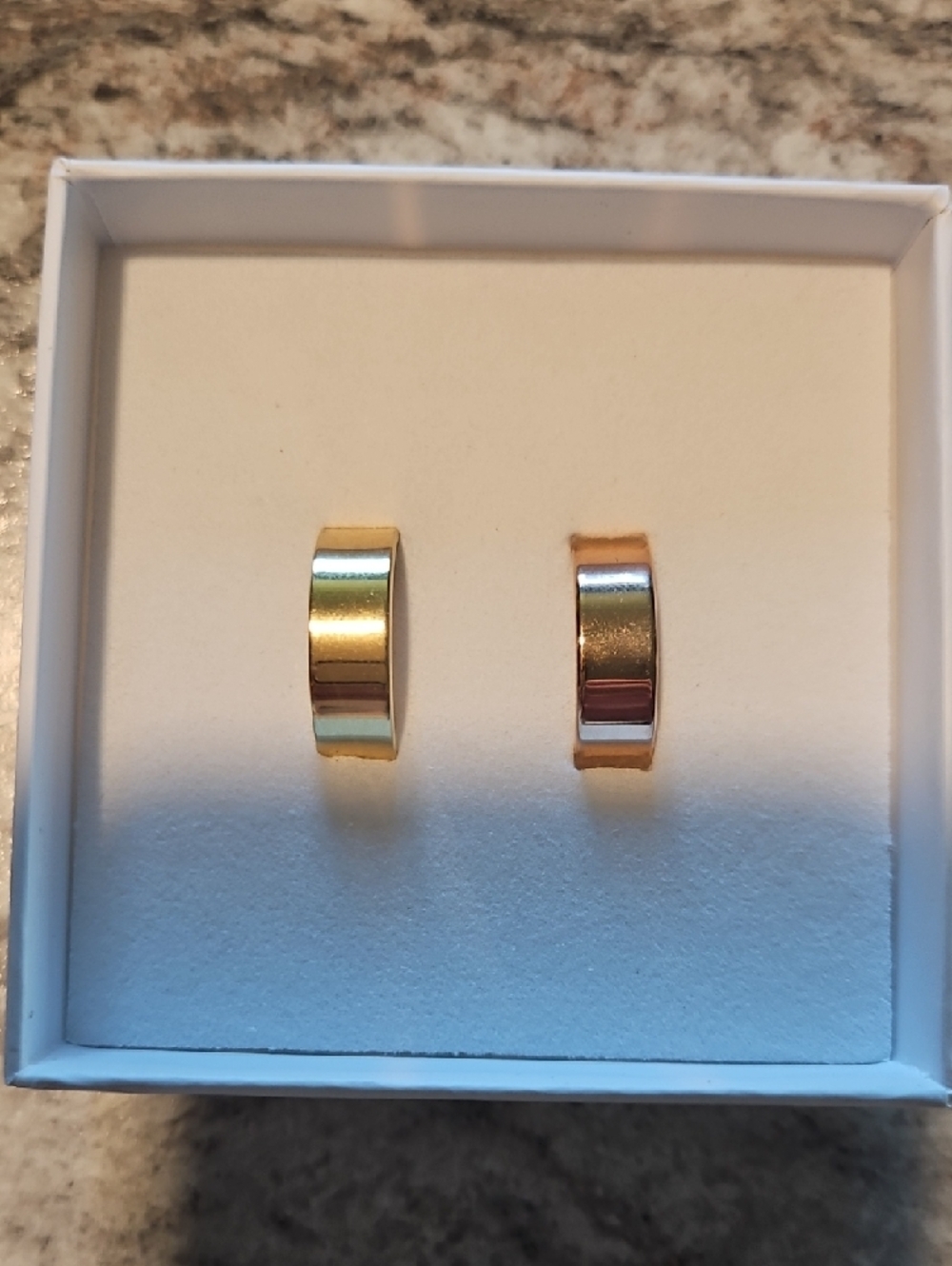 Calmi Women’s Gold Accent Ring - White Box - Picture 2 of 6